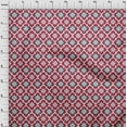 thumbnail image 3 of oneOone Polyester Lycra Fabric Ogee Flame Stitch Decor Fabric Printed BTY 56 Inch Wide, 3 of 4