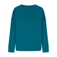 thumbnail image 4 of Womens Oversized Sweatshirt Crewneck Pullover Casual Long Sleeve Tops Basic Fall Fashion Outfits 2025 Blue XL, 4 of 5