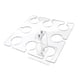 thumbnail image 4 of Soporte para copas de vino Soporte Acrílico Para Copas De Vino Resistente Mini Universal Para Mesa De Encimera De Boda S, 4 of 9
