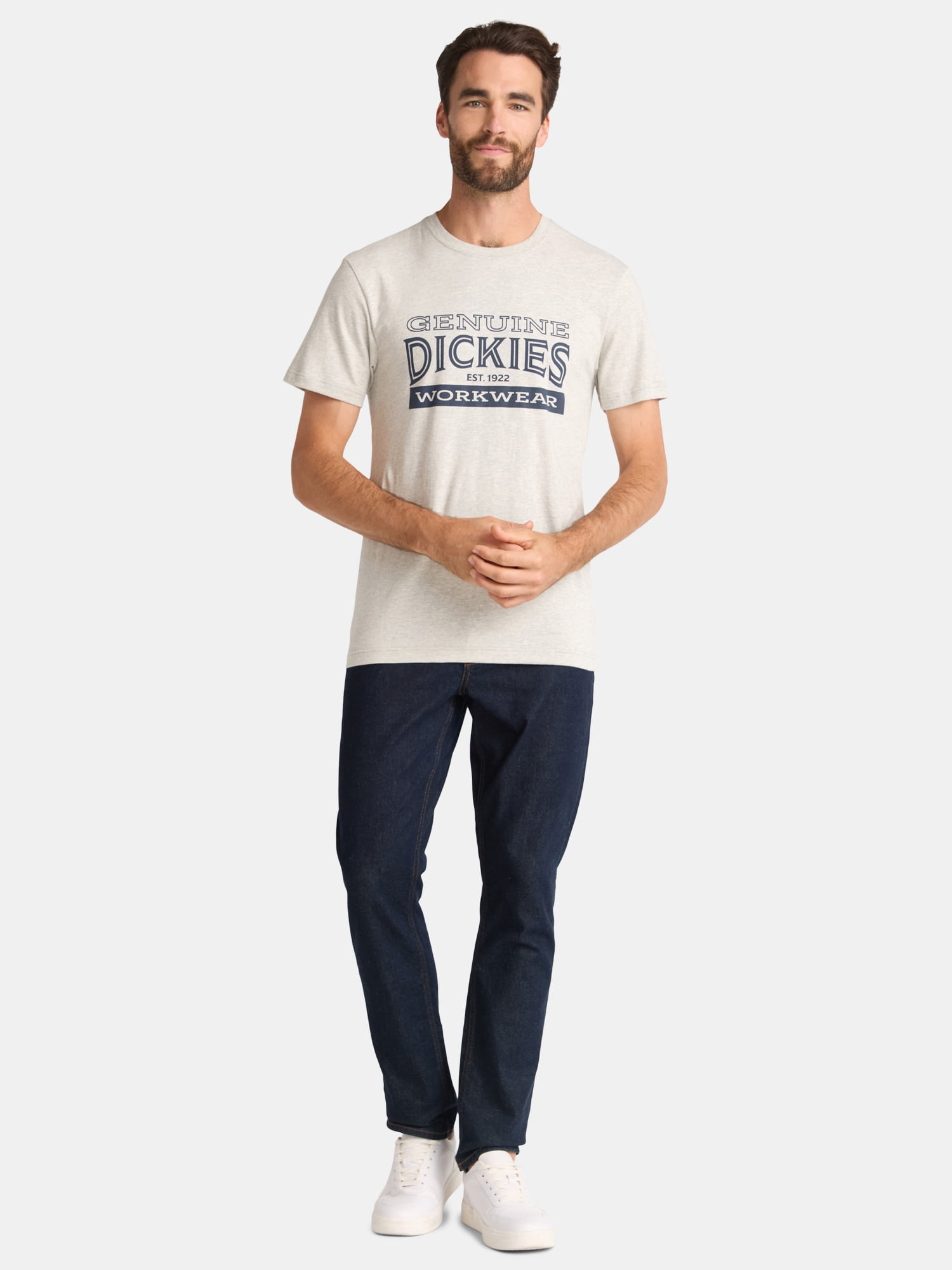 Genuine Dickies Men's Graphic Tee with Short Sleeves, Sizes S-3XL