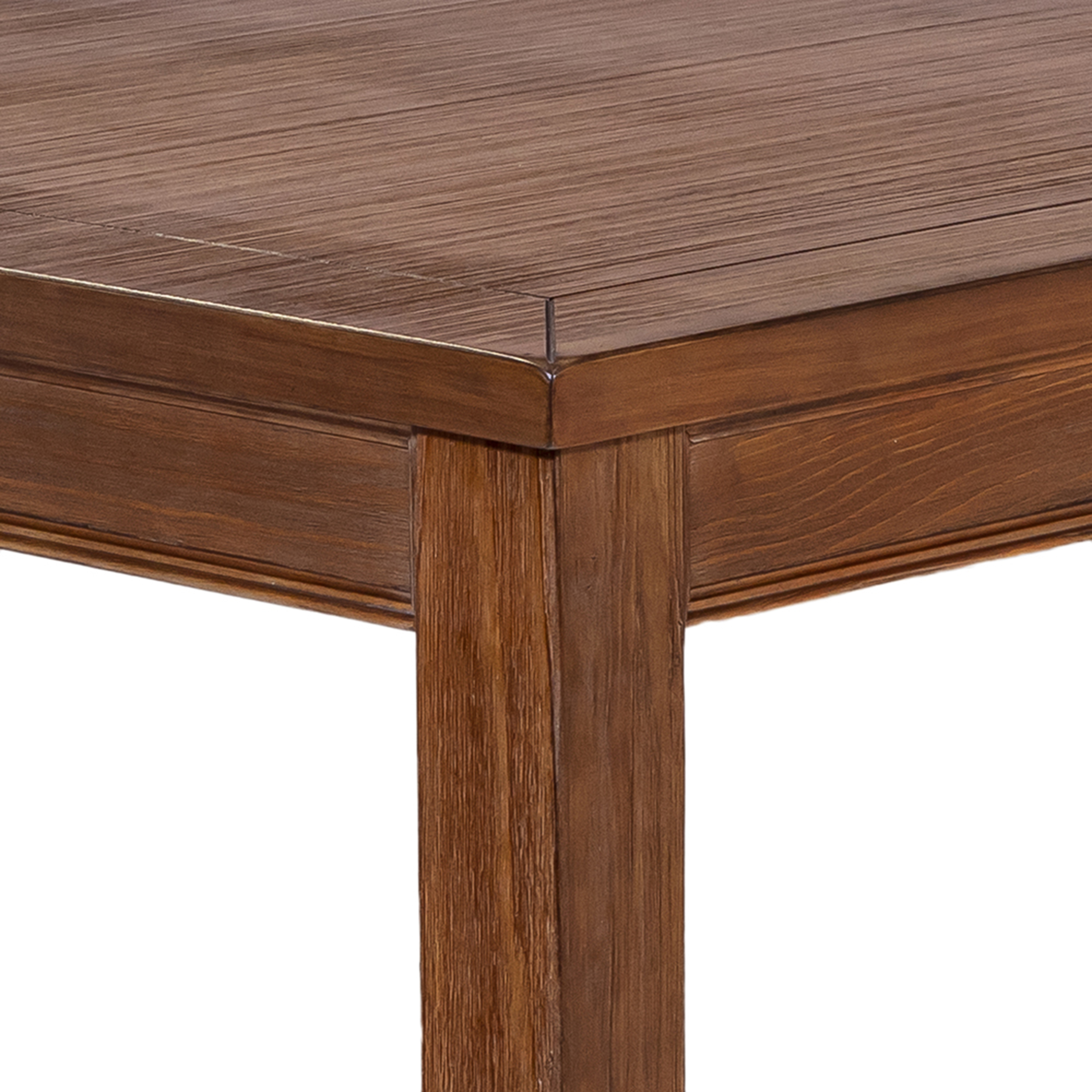 Furniture of America Bennington Rustic Oak Counter Height Dining Table