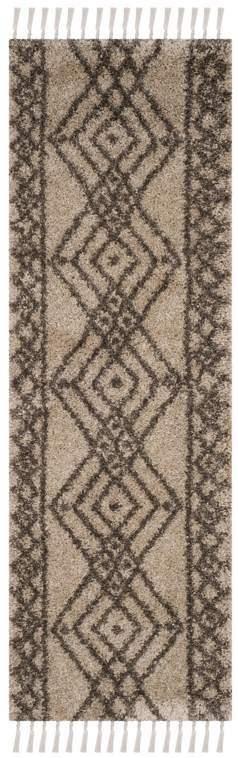 Safavieh Moroccan Fringe Erksine Geometric Shag Area Rug