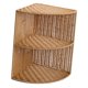 thumbnail image 5 of Estante Esquinero Tejido Estantería Compacta de 2 Niveles Repisa Resistente Portátil Pp Adecuada para Almacenamiento en Baño Sala Dormitorio Apartamen Pequeño, 5 of 8