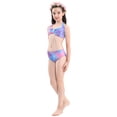 thumbnail image 6 of Mermaid Tails, Mermaid Tails For Swiming For Girls,4 PCS Girls Swimsuit Bathing Suits Bikini with Cover Up Birthday Gift for Girl 3-11 Years (Monofin not included.), 6 of 8