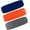 Gray,Orange,Blue, variant on 3 Pack Men & Women Sweatband Headband Terry Cloth Moisture Wicking for Sports Tennis Gym Work Out