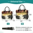thumbnail image 2 of Coconut Trees Sea Cooler Bag Lunch Bag Soft Cooler Cooling Tote Insulated Lunch Box for Adult Men Women, 2 of 6