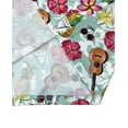 thumbnail image 5 of Men's Polo Summer Hawaiian Prints Casual Leaves Pattern Shorts Sleeves Shirts For Men Size M-2XL, 5 of 6