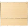 thumbnail image 4 of RRI Goods 4-Section Coat Locker Bench, Classroom Wooden Backpack Organizer, 4 of 8