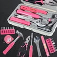 thumbnail image 2 of HLONK 18/19/20Pcs Household Tool Set Portable Household Basic Hand Tool Set Multi-functional Home Tool Kit with Pliers Hammers Wrench and Screwdrivers for DIY Building Home Maintenance, 2 of 10
