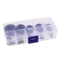 40Pcs Fishing Rod Ceramic Guide Rings Replacements Fishing Rod Tip Repair 10 Size 4.72mm-3cm Fishing Rod Repair Set