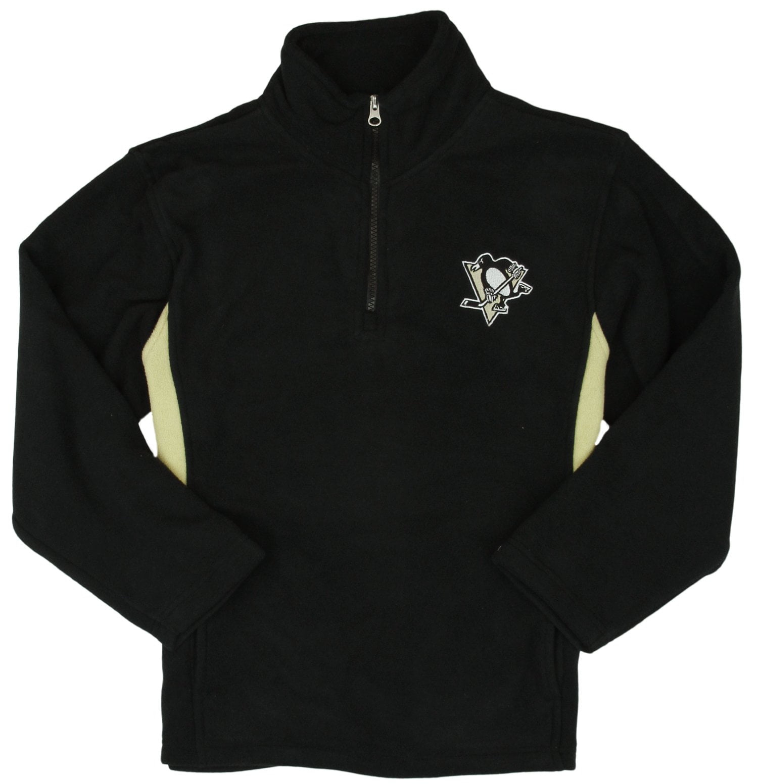 NHL Hockey Kids Youth Pittsburgh Penguins Fleece Jacket Black by