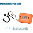 thumbnail image 4 of Runleader Motorcycle Engine Tach Hour Meter TOT Hours Accumulate Digital RPM HM012 Waterproof, 4 of 7