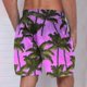 thumbnail image 4 of Pantalones Cortos Casuales de los Hombres Impresos Pantalones de Playa con Cordón de Bolsillo Deportivos, Poliéster Ligero para Primavera Verano Al Aire Libre Y Diario, 4 of 8