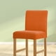 thumbnail image 2 of Funda protectora para silla de comedor, funda protectora Universal para muebles de oficina, Protector exterior, funda giratoria, suministros para el hogar, naranja, 2 paquetes Speravity HA012490-02, 2 of 5