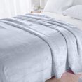 thumbnail image 5 of HongHeng Flannel Bed Blankets - Soft Lightweight Plush Fuzzy Cozy Luxury Blanket Microfiber, 47x78 inches, 5 of 6