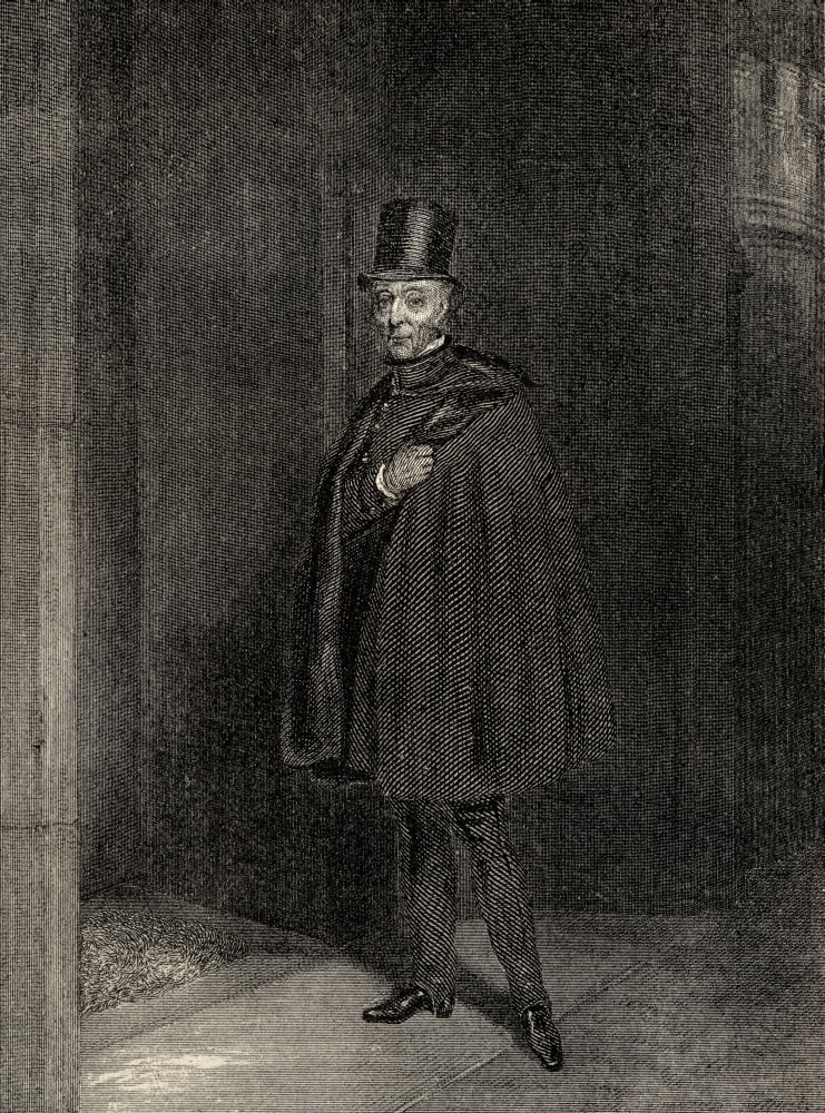 Arthur Wellesley 1St Duke Of Wellington 1769 1852 British Soldier And Statesman The Duke Entering The House Of Lords After A Painting By SJ Jones From Memoirs Of Eminent Etonians By Sir Edward Creasy
