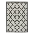 thumbnail image 3 of Unique Loom Outdoor Trellis Collection Area Rug - Tulsa (4' x 6' Rectangle Black/Cream), 3 of 7