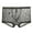 Black, variant on zeranth Men Boxers Breathable Elastic Mesh Low Waist Ice Silk Cooling Anti-septic See-through Men Panties Men Underwear