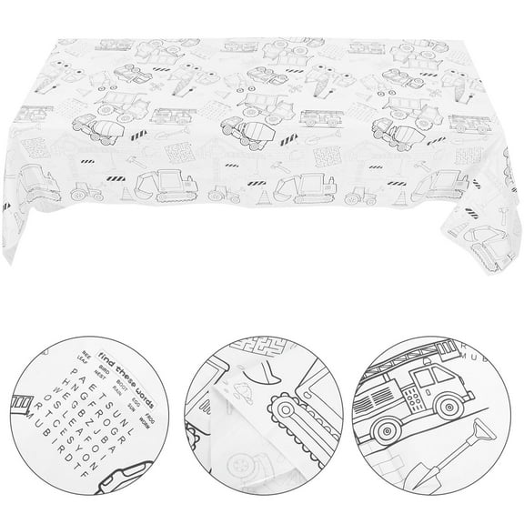 LEORX Table Cloth 1Pack Rectangular Paper 27.4x13.7in for Birthday Party