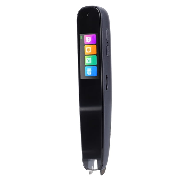 Escáner De Lápiz De Traducción Digital, Lector De Escaneo Pantalla De Proyección De Lápiz Video Carga USB Pantalla Táctil Completa De 1,97 Pulgadas Con Cubierta Antipolvo