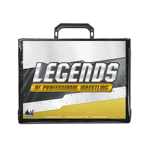 Legends of Professional Wrestling Carrying Case for Wrestling Action