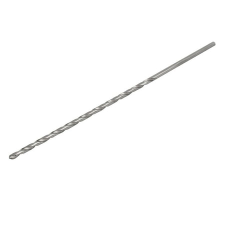 

6mm Dia 300mm Length HSS Straight Round Shank Twist Drill Bit Drilling Tool