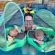 thumbnail image 5 of Solid Non-Inflatable Toddler Baby Swim Ring Float with Sunshade Waterproof Swimming Ring Airtight Use for Home Swimming Pool, 5 of 5