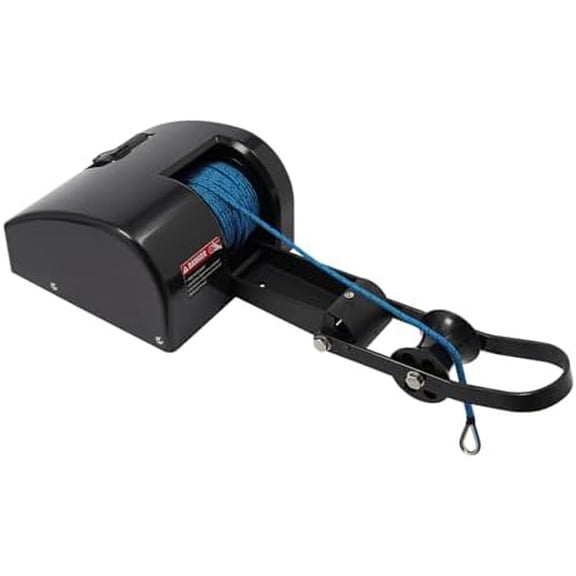 35Lbs Electric Boat Anchor Winch, 12V Boat Trailer Winch with Remote Control, Boat-Mounted Electric Anchor Winches, Applicable for 24ft Long Boats$$Tools & Hardware Other