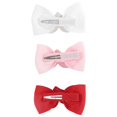 thumbnail image 5 of Unique Bargains 3 Pcs Duckbill Clip Fashion Valentine's Day Hair Clip for Women Red White, 5 of 5