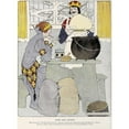 thumbnail image 3 of Blanche Fisher Wright 14x18 Black Modern Framed Museum Art Print Titled - Good King Author, 3 of 5
