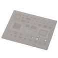 thumbnail image 1 of Plantilla De Reparación BGA Para CPU De Teléfono, Plantilla De Soldadura De Malla De Estaño De Tamaño Compacto De Acero Inoxidable Con Espaciado De 0,12 Mm, Estañado Rápido, 1 of 7