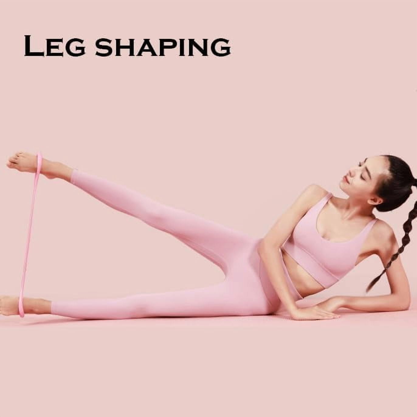 Shiftalter Resistance Bands, Figure 8 Exercise Bands for Women Men, Fitness Band for Workout Home Gym Stretching Pilates