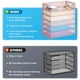 thumbnail image 2 of Organizador de papel Marbrasse, bandeja para cartas, 6 niveles, malla rosa, 2 of 6