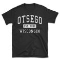 thumbnail image 1 of Otsego Wisconsin Classic Established Men's Cotton T-Shirt, 1 of 1