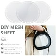 thumbnail image 2 of 8 Pcs Transparent Acrylic Sheet Bag Weaving Boards DIY Woven Knitting Handmade Tools, 2 of 6