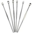 thumbnail image 1 of 6Pcs Silver Ear Wax Removal Kit,Stainless Steel Ear Pick Curette Wax Remover, 1 of 5