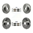 thumbnail image 1 of Transit Auto Front Rear Ceramic Pads and Disc Brake Rotors Kit for Car Buick Encore Chevrolet Trax K8A-101394, 1 of 11