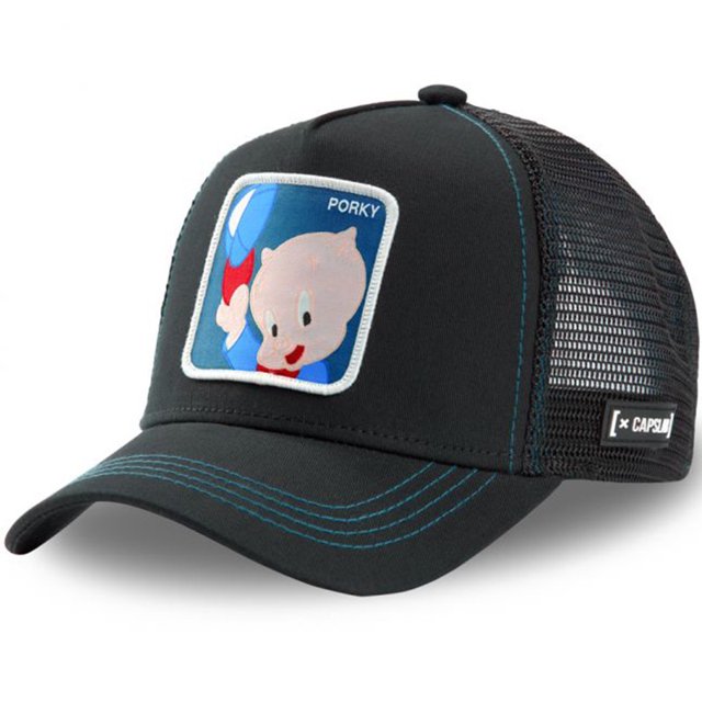 Looney Tunes Verano Bugs Bunny Gorra De Béisbol Sombrero De Malla Snapback De Dibujos Animados Mujeres Hombres TAZ Daffy Carretera Anime Trucker01