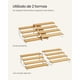 thumbnail image 4 of Estante para Especias, Juego de 2 Estantes de Armario, Especiero Extensible de 4 Niveles, Beige Natural y Blanco Nube, 4 of 6