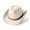 Beige, variant on Straw Cowboy Hats for Women Army Green Rhinestone Wide Brim Cow Girl Hat Wide Brim Classic Cowgirl Hats Men's Women's Fashion Hats, One Size