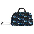 thumbnail image 3 of CalBags Animal Prints 21-Inch Carry-On Rolling Duffel Bag - Whale, 3 of 5