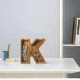 thumbnail image 6 of Personalized Wooden Piggy Bank Letter Coin Bank Wooden Money Box Modern Education Money Saving Bank Toys Birthday Gift for Boys and Girls, 6 of 8