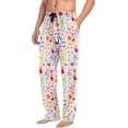 thumbnail image 4 of GZHJMY Musical Notes Pajama Pants for Men, Lounge Pants Lightweight Men Pajama Bottoms with Drawstring Pockets, Christmas New Year Birthday Gifts, X-Large, 4 of 6