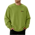 thumbnail image 1 of Ceisia Men's Valentine's Day Heart Print Sweatshirt | Relaxed Winter Casual Pullover Gift, 1 of 5