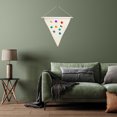 thumbnail image 4 of Uxcell Enamel Pin Display Banner 10" Length Canvas Pin Banner Wall Display Banner Black, 4 of 5