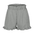 thumbnail image 5 of KyCheLot Loose Summer Shorts for Women Stripe Elastic High Waist Cute Casual Shorts, 5 of 6