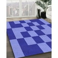 thumbnail image 2 of Ahgly Company Indoor Rectangle Patterned Sky Blue Dress Blue Area Rugs, 5' x 8', 2 of 6