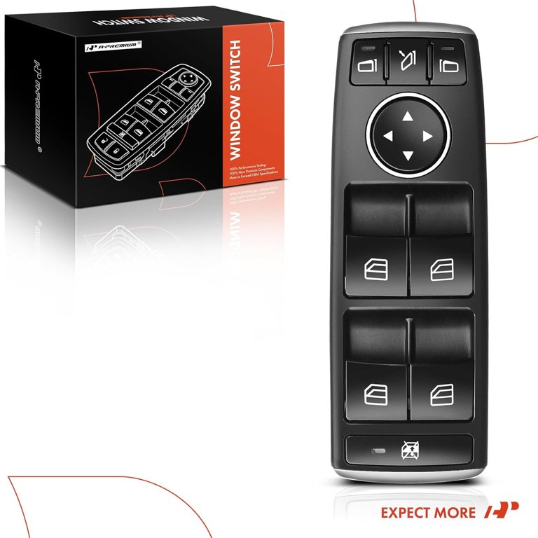ZAPOSTS Power Window Switch Fits for Mercedes-Benz C230,C250,C300,C350,C63 AMG,E350,E550,E63 AMG,GLK350 2007-2013.Driver Side Control Door vidrios ZAPOSTS Power Window Switch Fits for Mercedes-Benz C230,C250,C300,C350,C63 AMG,E350,E550,E63 AMG,GLK350 2007-2013.Driver Side Control Door vidrios
