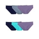 thumbnail image 1 of Pack de 6 unidades de microfibra Bikini Fruit of the Loom para mujer, 1 of 6