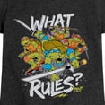thumbnail image 3 of Teenage Mutant Ninja Turtles -What Rules - Toddler & Youth Girls  Graphic T-Shirt, 3 of 5